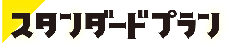 値段重視、神コスパ！ スタンダートプラン